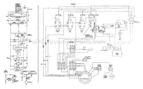 Page D Diagram and Parts List for 5564-0  Briggs and Stratton Generator